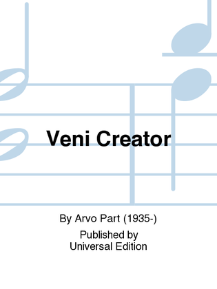 Book cover for Veni Creator