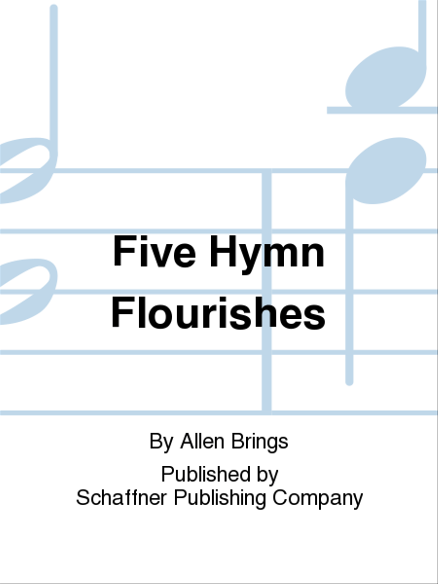 Five Hymn Flourishes Trombone scores gallery preview page 1