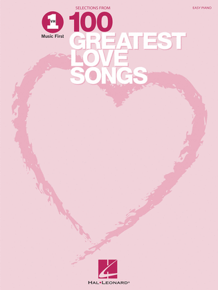 Book cover for VH1's 100 Greatest Love Songs