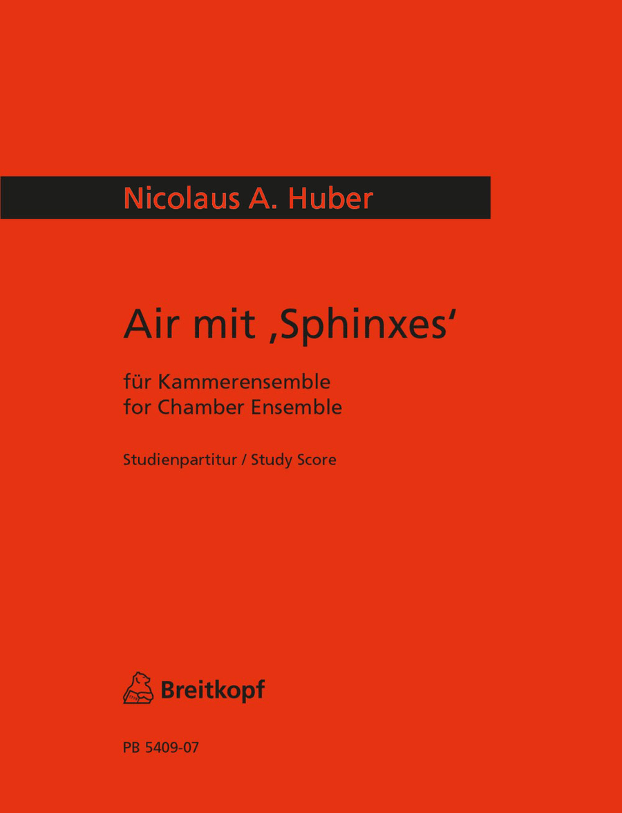 Air mit“Sphinxes” Bassoon scores gallery preview page 1