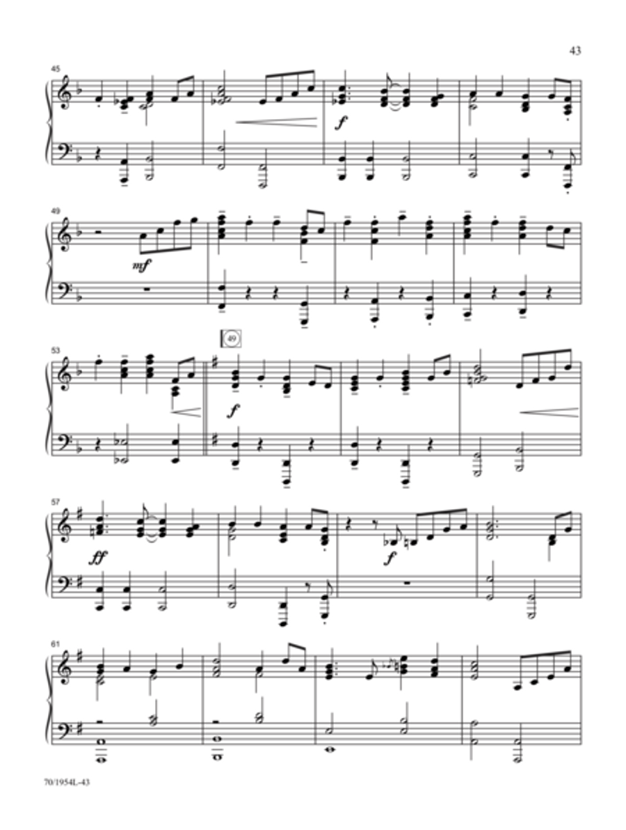 Christmas in Ivory Piano Solo scores gallery preview page 28