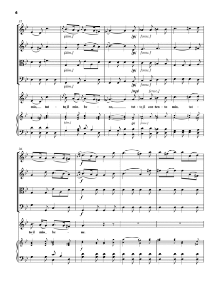 VIVALDI Antonio: Trovo negli occhi tuoi, aria from the opera L'Atenaide, score and parts (G minor)