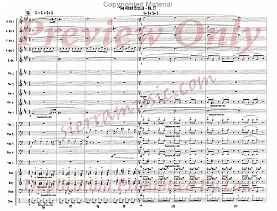 The First Circle Big Band scores gallery preview page 18