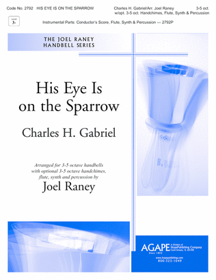 Book cover for His Eye Is on the Sparrow-3-5 oct.-Digital Download