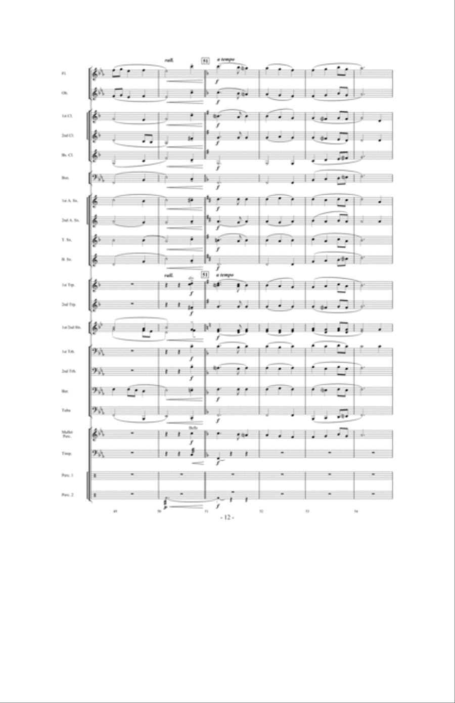 The Gift of Christmas The Gift of Christmas Concert Band scores gallery preview page 11