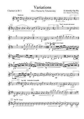 Variations on a Theme by Tchaikovsky
