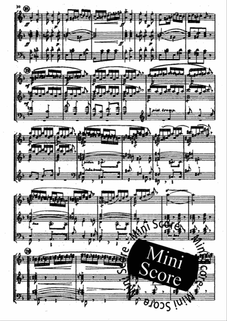 Slavische Rhapsodie No. 2 Fanfare Band scores gallery preview page 11
