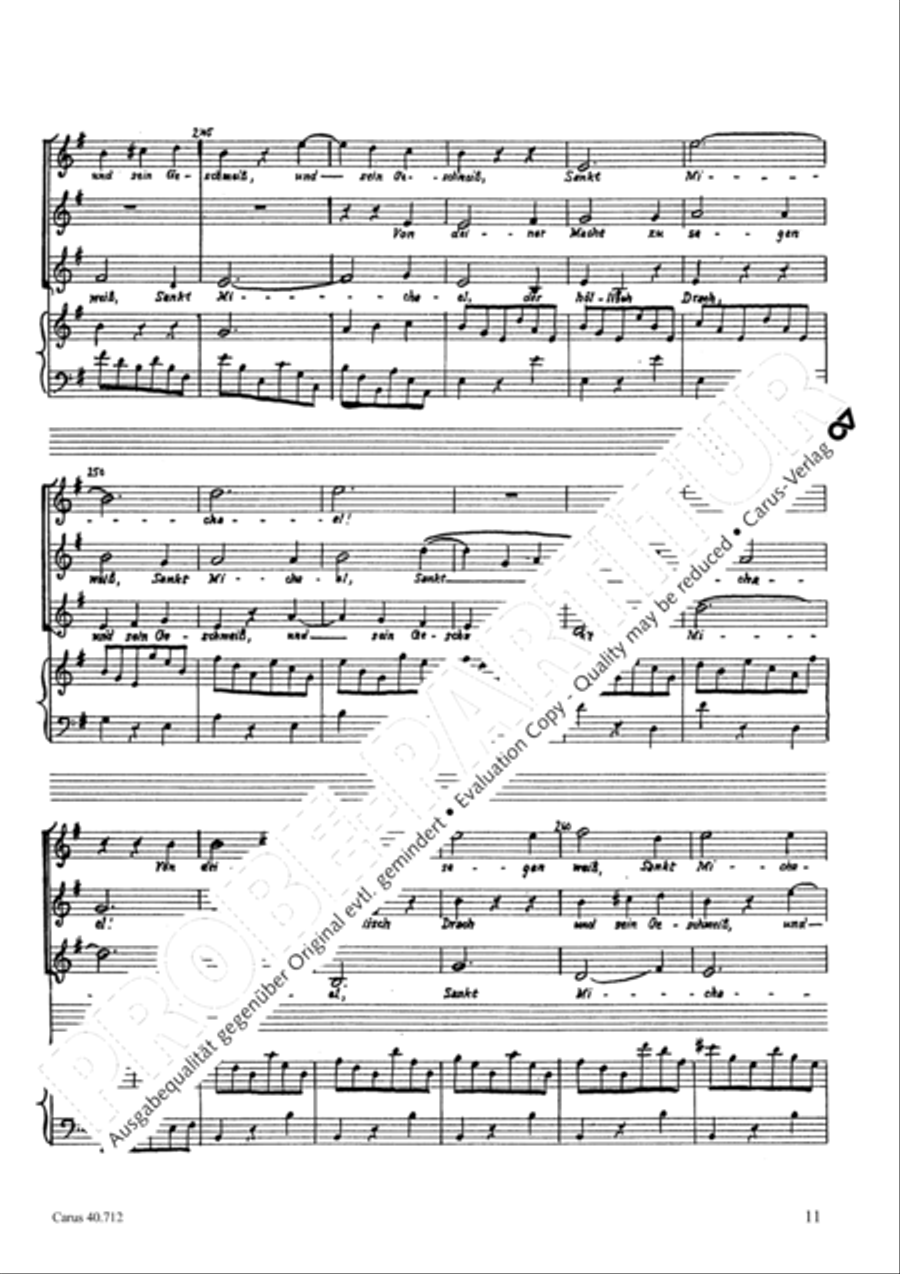 Unuberwindlich starker Held SSA scores gallery preview page 12