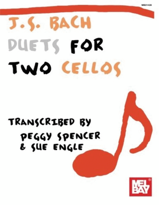 Book cover for Js Bach Duets For 2 Cellos
