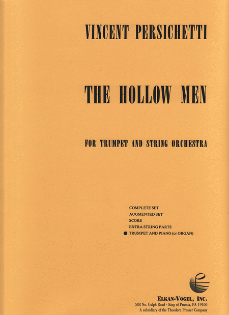 Vincent Persichetti : The Hollow Men