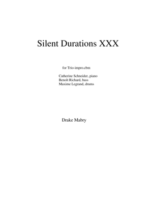 Silent Durations XXX (a Zen experience)