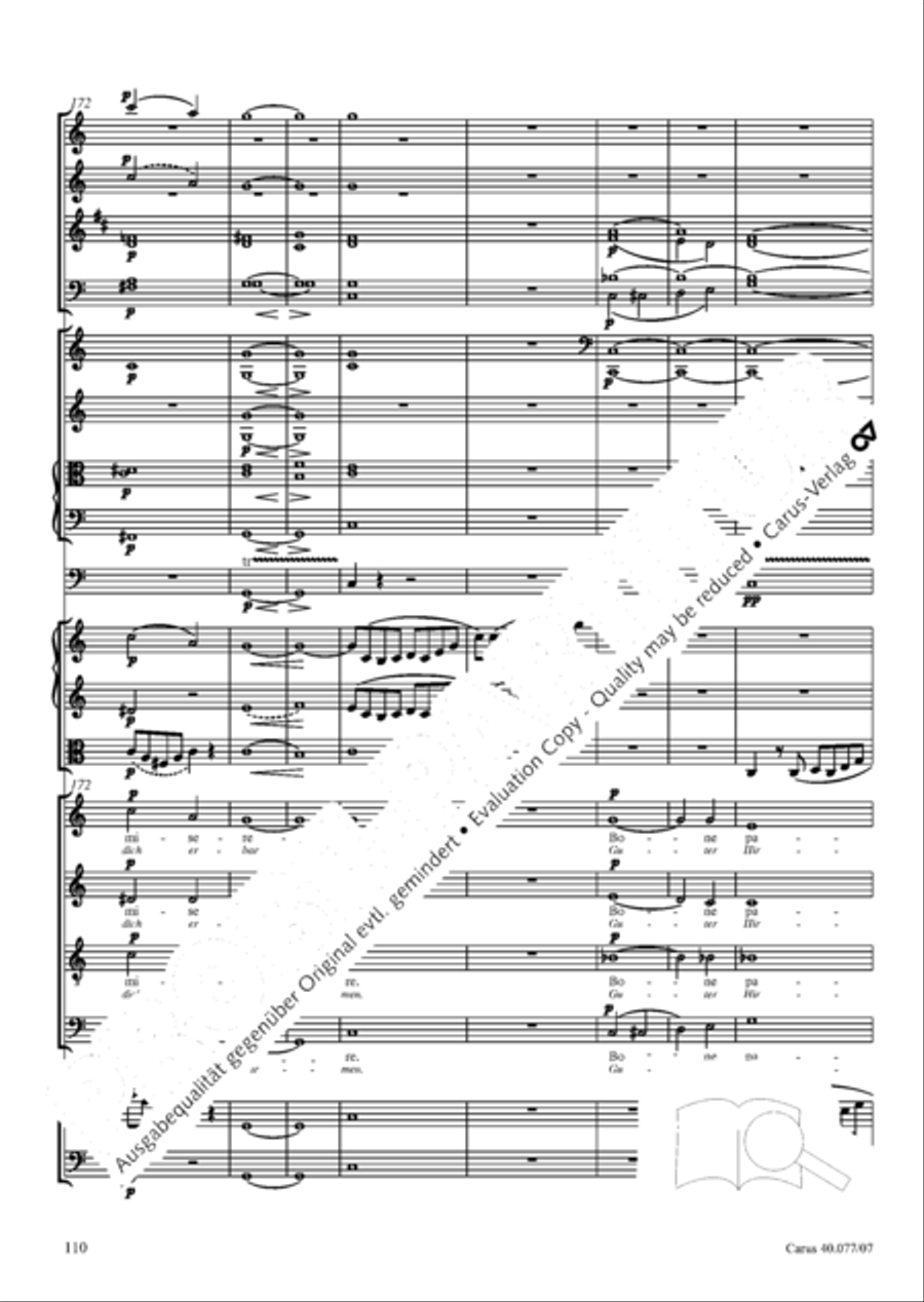 Lauda Sion 4-Part scores gallery preview page 123