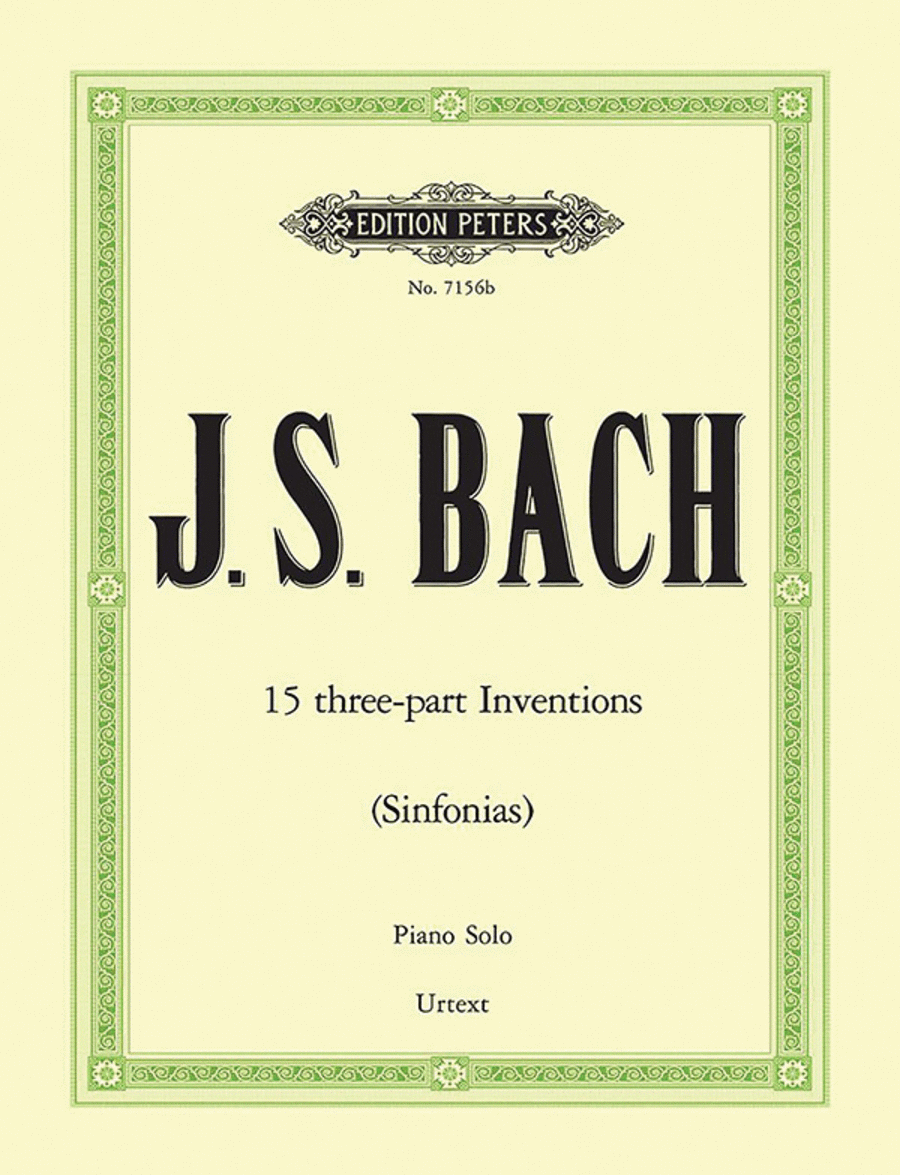 Sinfonias (three-part) BWV 787-801