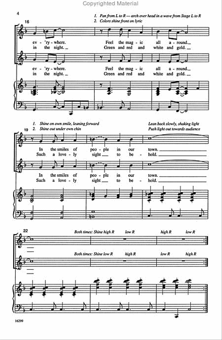 Holiday Lights - SoundTrax CD (CD only) Choir scores gallery preview page 4