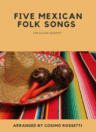 Book cover for Five Mexican Folk Songs