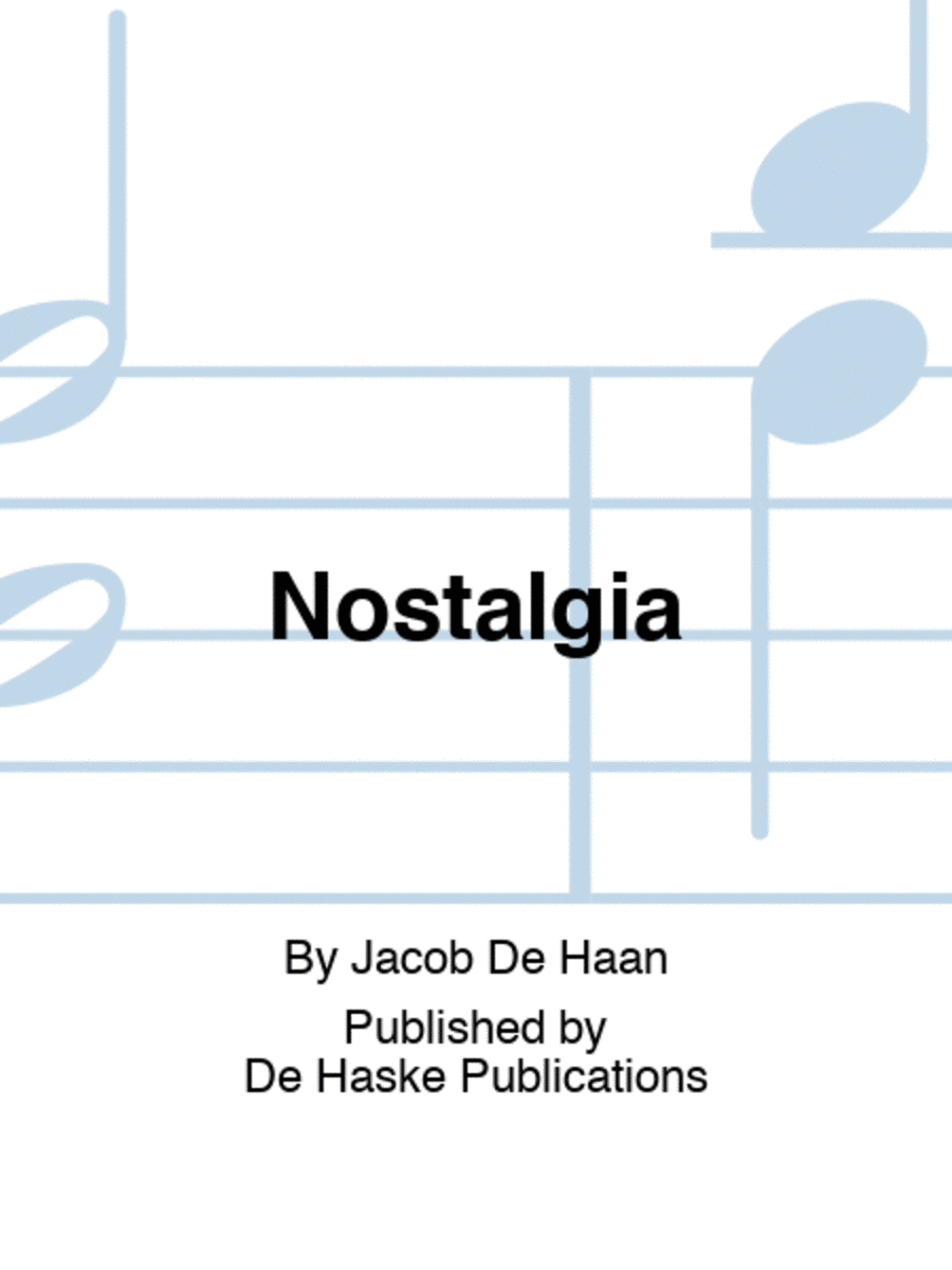 Nostalgia Concert Band scores gallery preview page 1