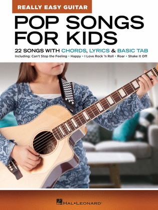 Book cover for Pop Songs for Kids – Really Easy Guitar Series