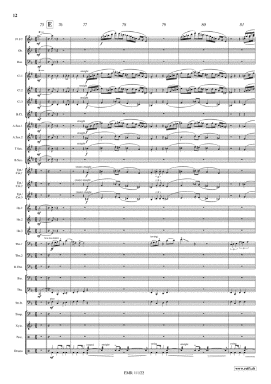 Tom And Jerry Concert Band scores gallery preview page 13
