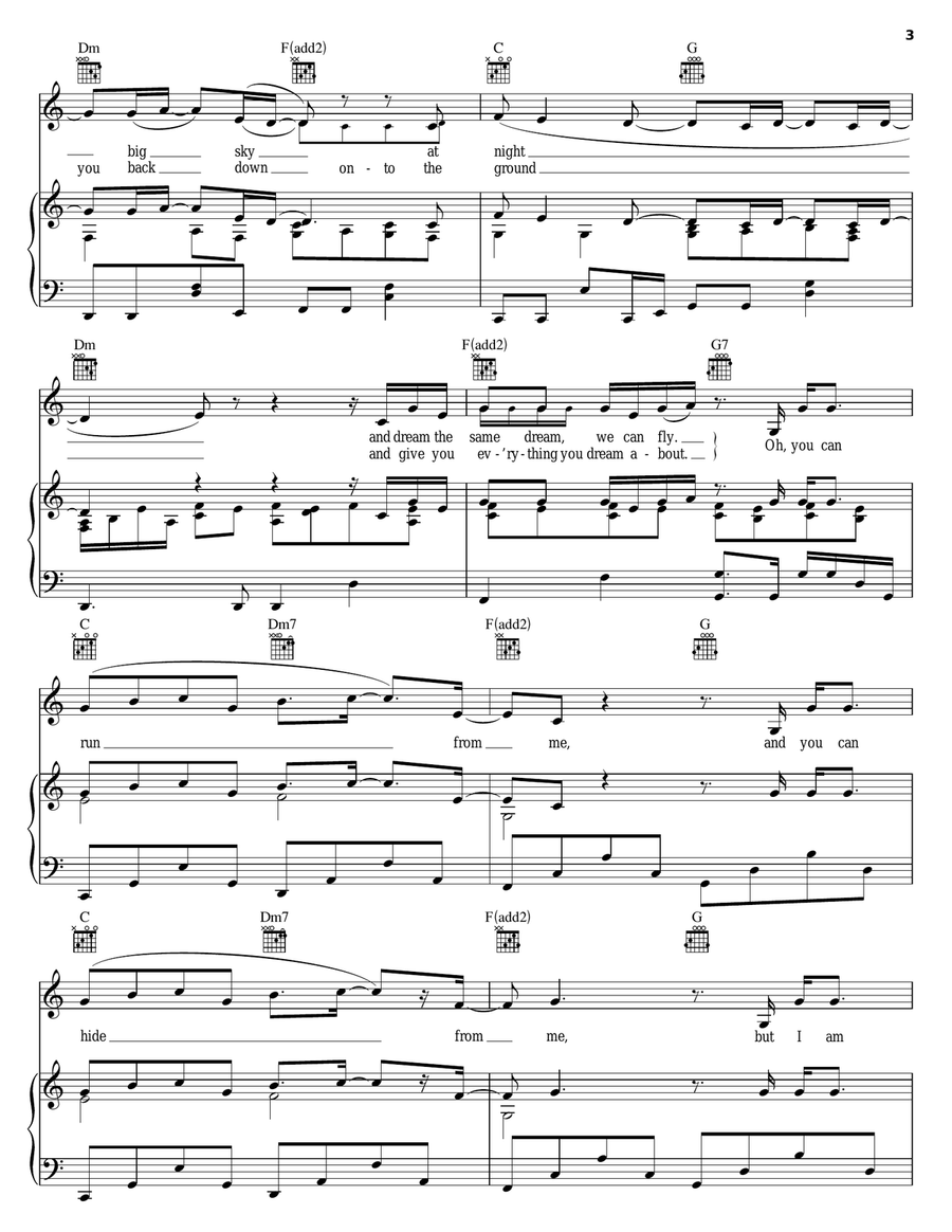 In This Life In This Life Piano, Vocal, Guitar scores gallery preview page 3