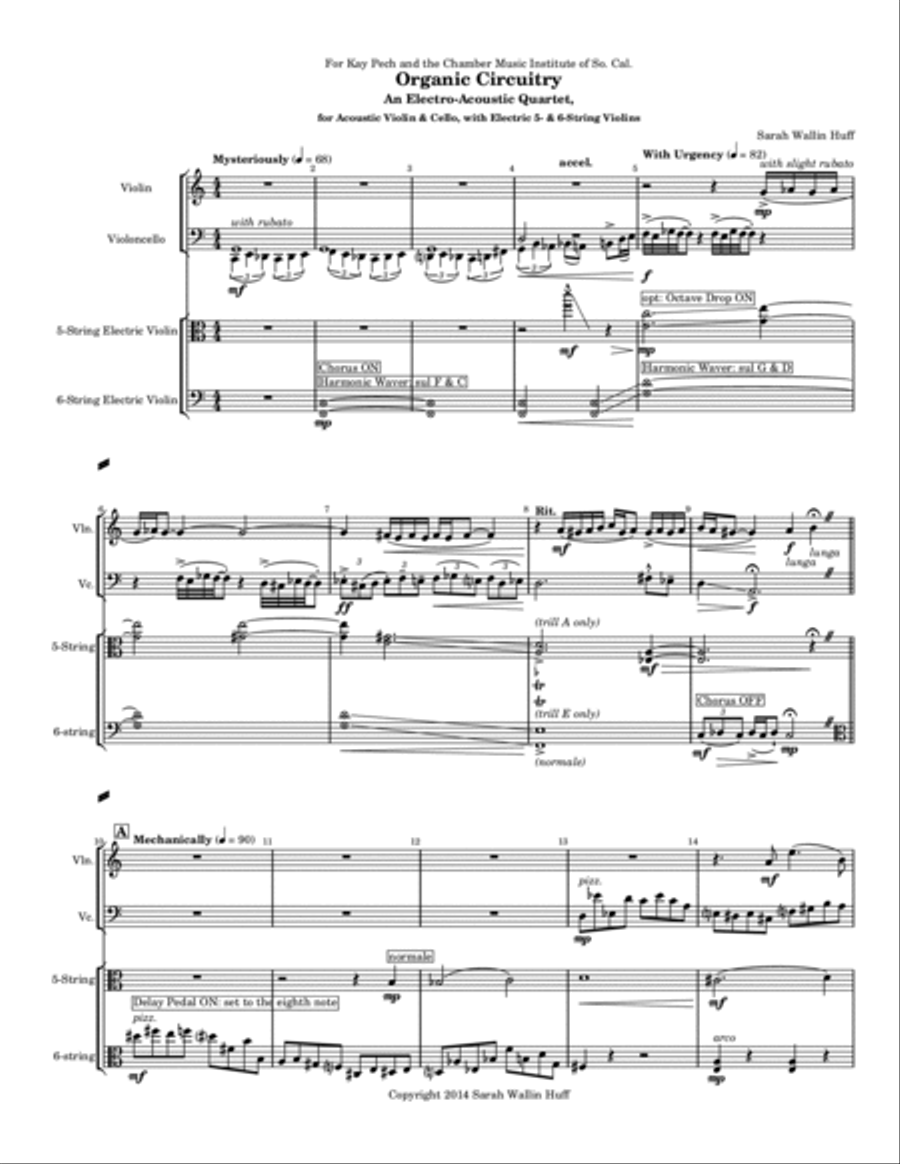 Organic Circuitry Organic Circuitry Choir scores gallery preview page 3