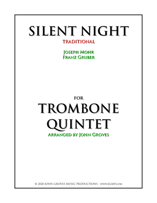 Silent Night - Trombone Quintet