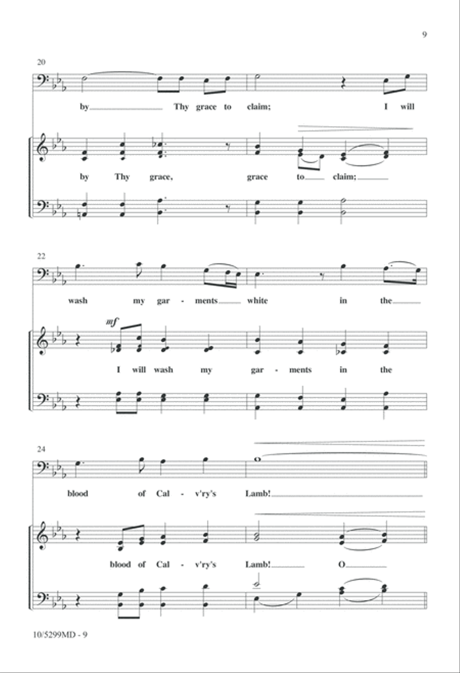 Four-part Hymns: A Cappella, Vol. II 4-Part scores gallery preview page 9