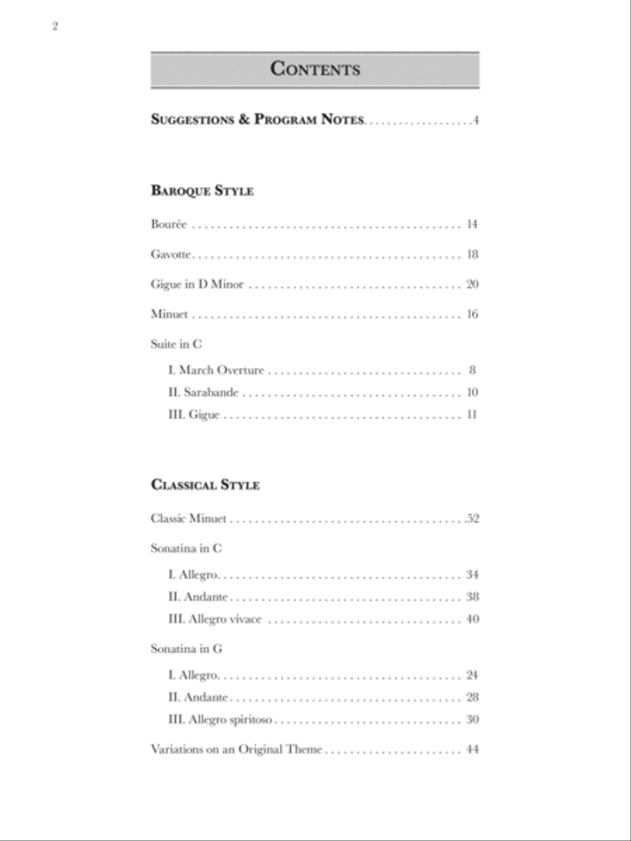 Spotlight on Styles Collection Piano Solo scores gallery preview page 2