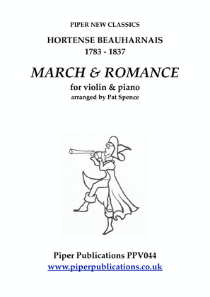 MARCH & ROMANCE for violin & piano
