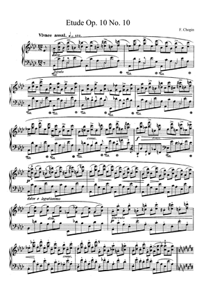 Chopin Etude Op. 10 No. 10 in Ab Major