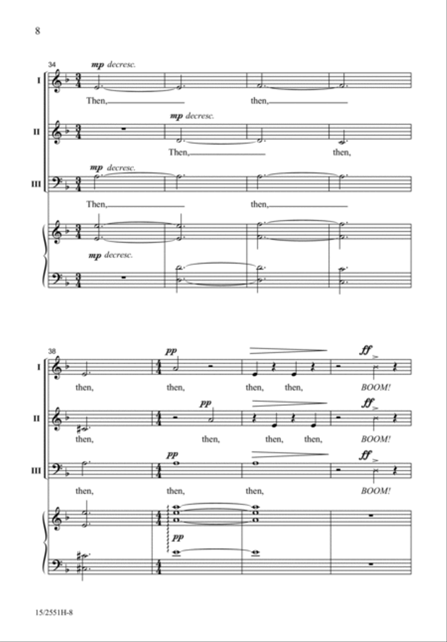 Lightning! (Digital Download) Choir scores gallery preview page 8