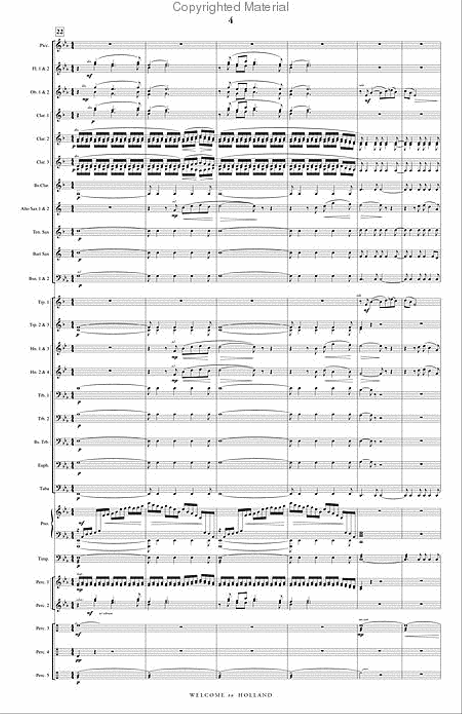 Welcome to Holland Concert Band scores gallery preview page 5