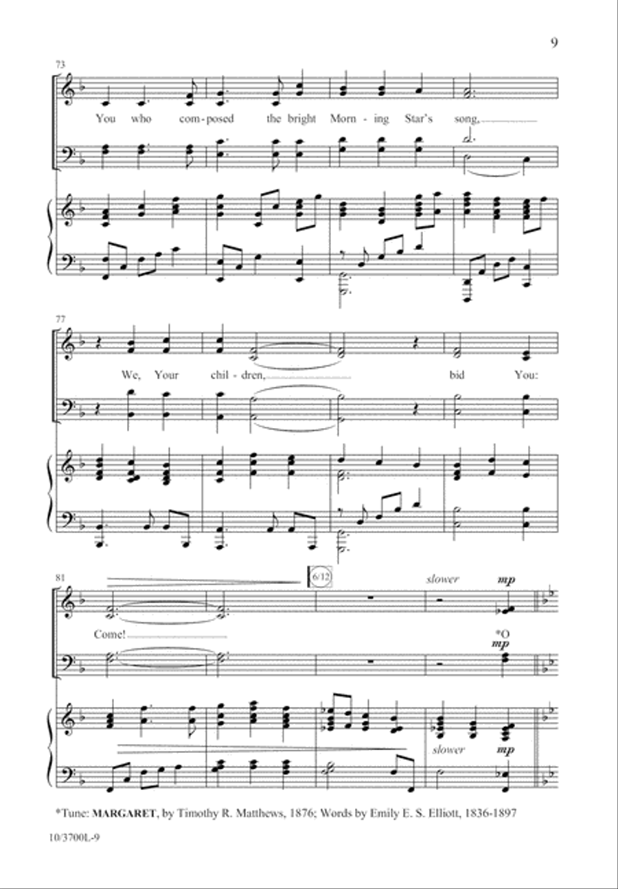 Let There Be Light 4-Part scores gallery preview page 10