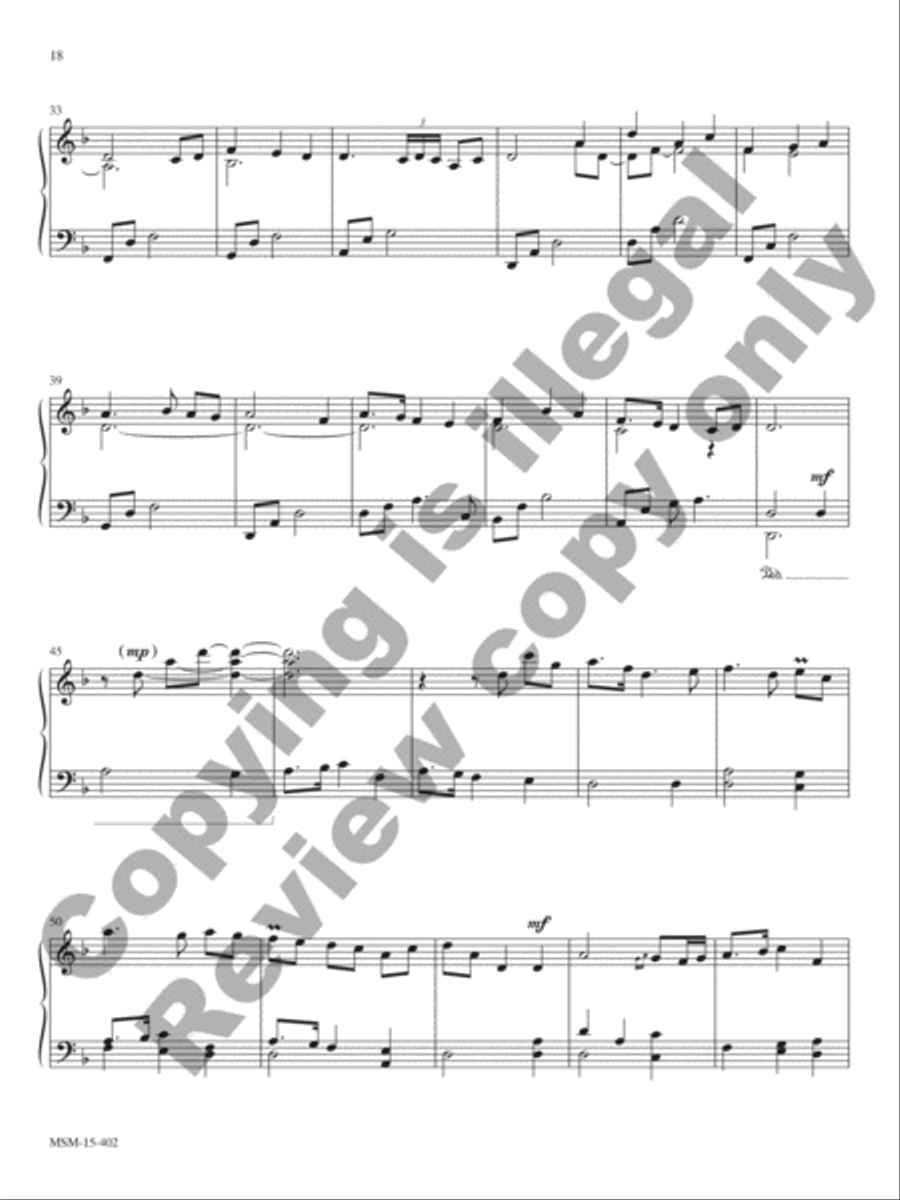 Hymn to Joy Piano Solo scores gallery preview page 10
