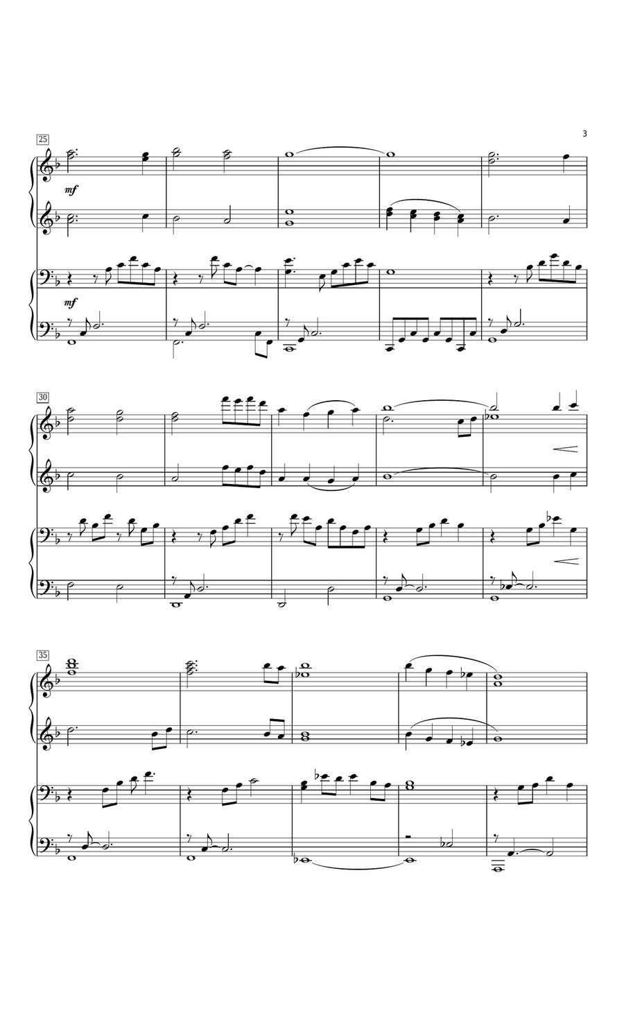 Beyond 1 Piano, 4-Hands scores gallery preview page 3