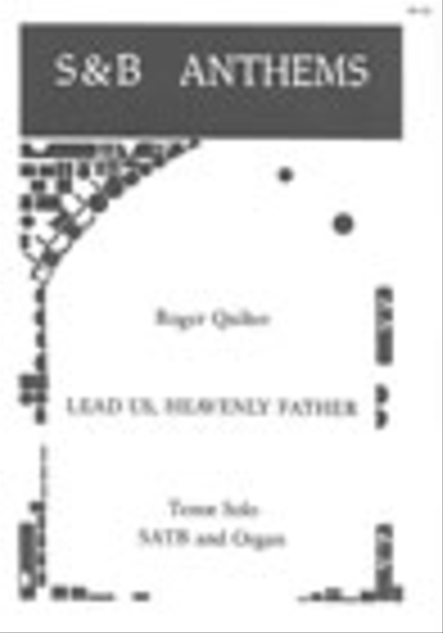 Lead us, heavenly Father 4-Part scores gallery preview page 1