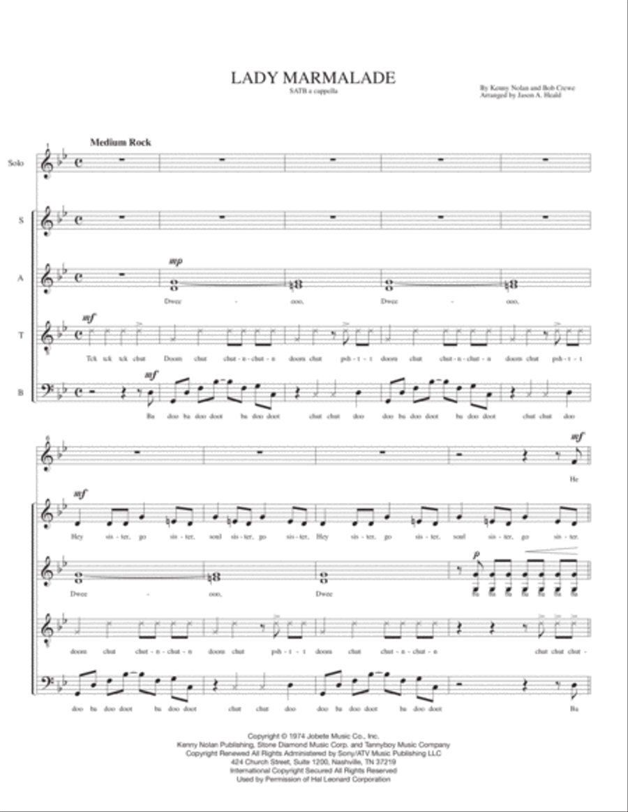 Lady Marmalade image number null