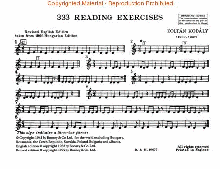 333 Reading Exercises