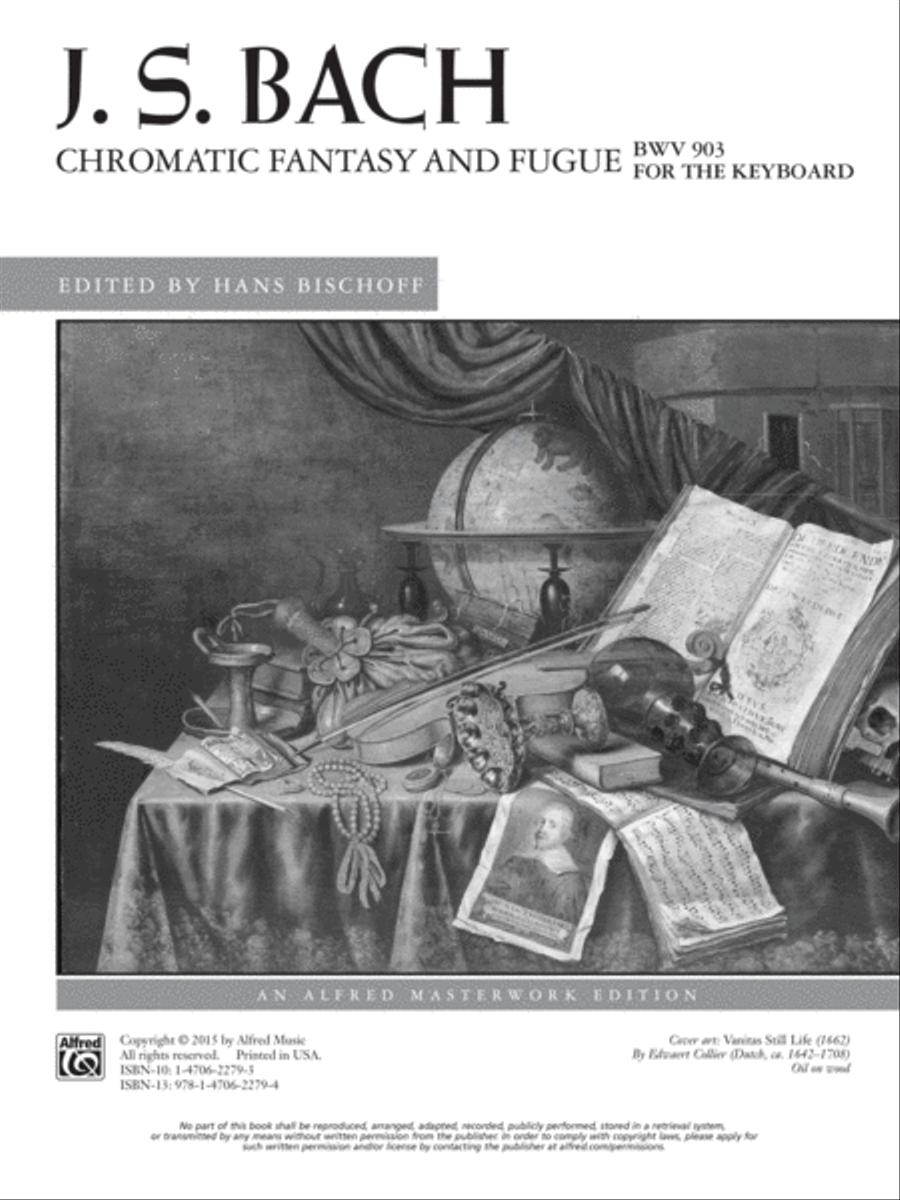 Chromatic Fantasy and Fugue, BWV 903 Small Ensemble scores gallery preview page 2