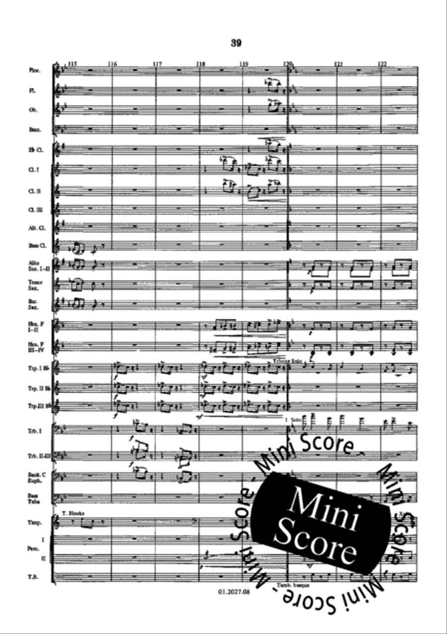 American Triptych American Triptych Concert Band scores gallery preview page 43