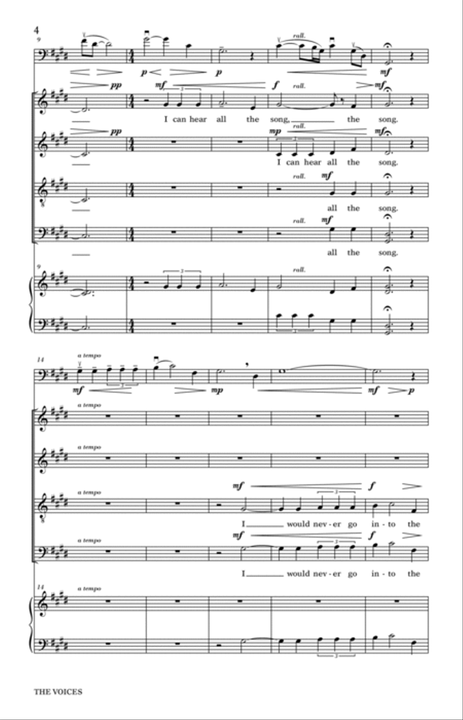 The Voices 4-Part scores gallery preview page 2