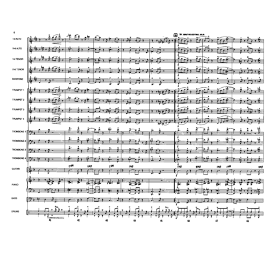 It Might As Well Be Swing Jazz Ensemble scores gallery preview page 7