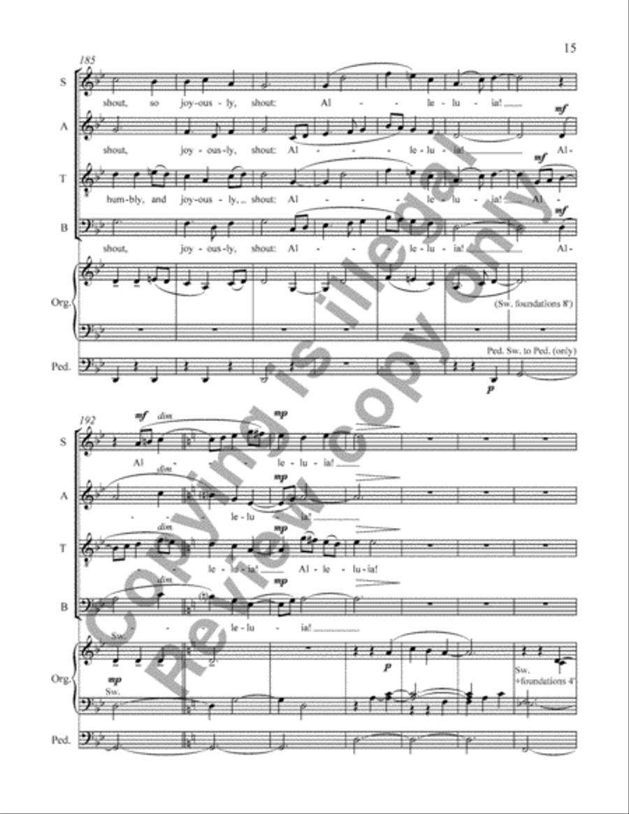 This Peerless Dawn 4-Part scores gallery preview page 34