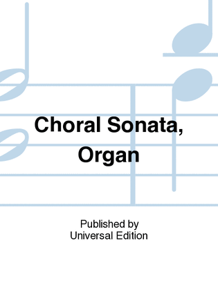 Book cover for Choral Sonata, Organ