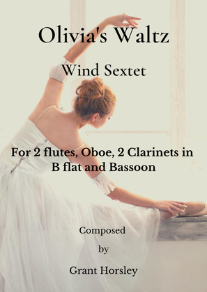 Book cover for "Olivia's Waltz" for Wind Sextet