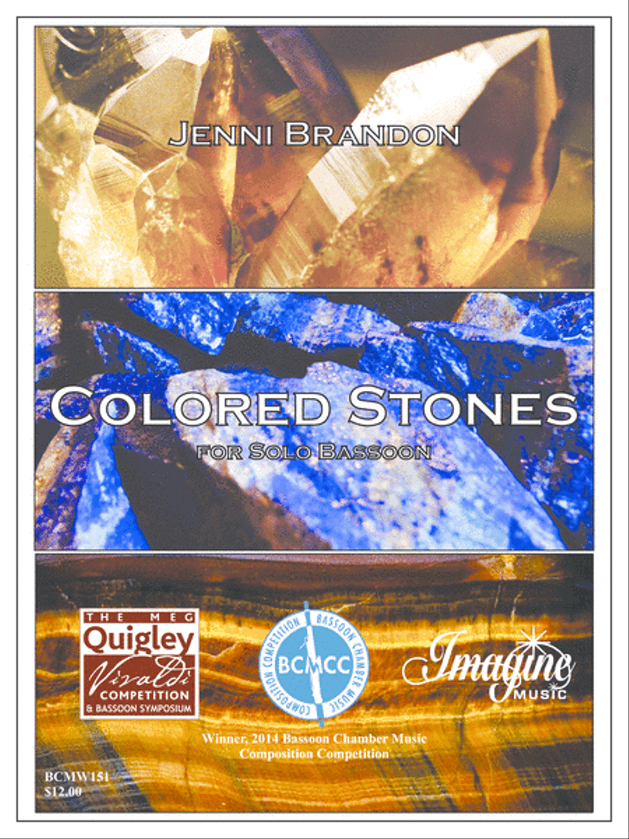Colored Stones Bassoon Solo scores gallery preview page 1