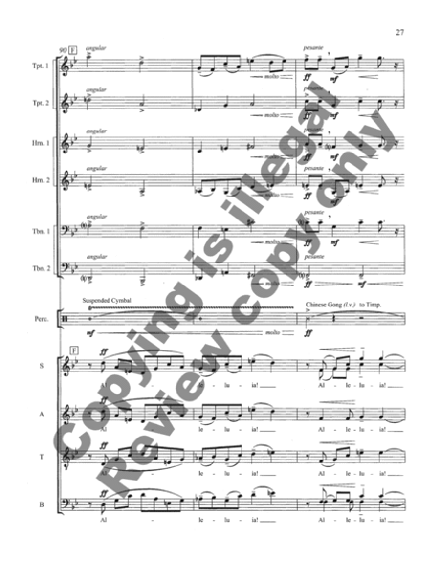 O Magnum Mysterium (Full Score) Choir scores gallery preview page 46