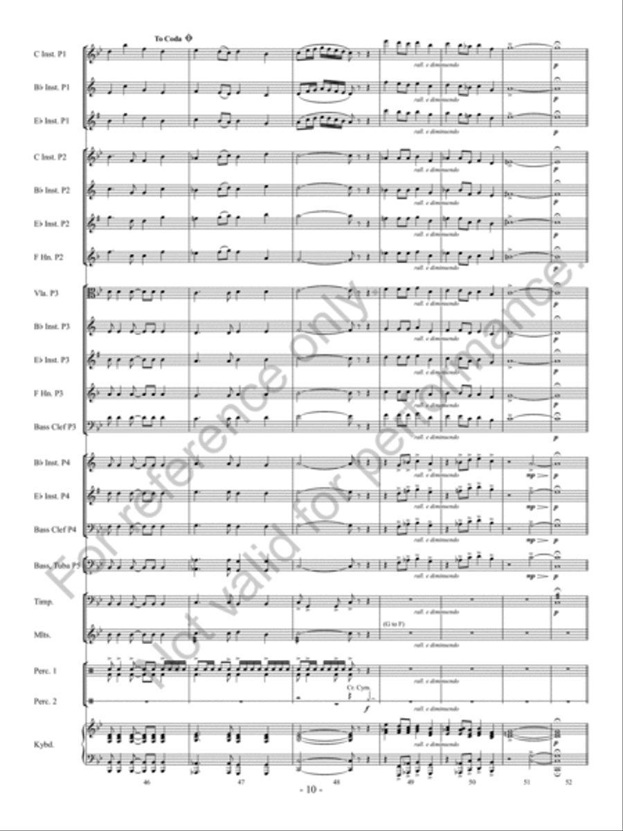 Antecedium Concert Band - Sheet Music page 11