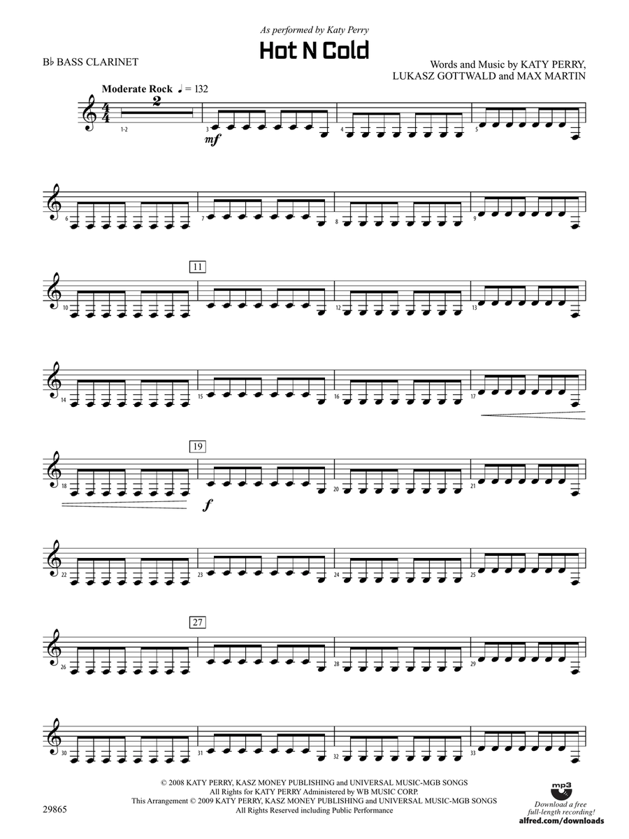 Hot N Cold: B-flat Bass Clarinet