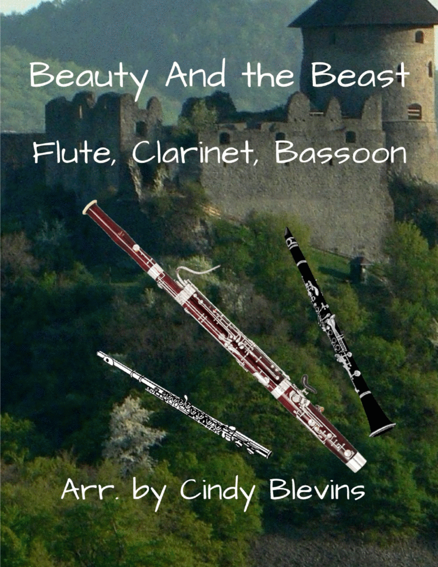 Beauty And The Beast Woodwind Trio scores gallery preview page 1