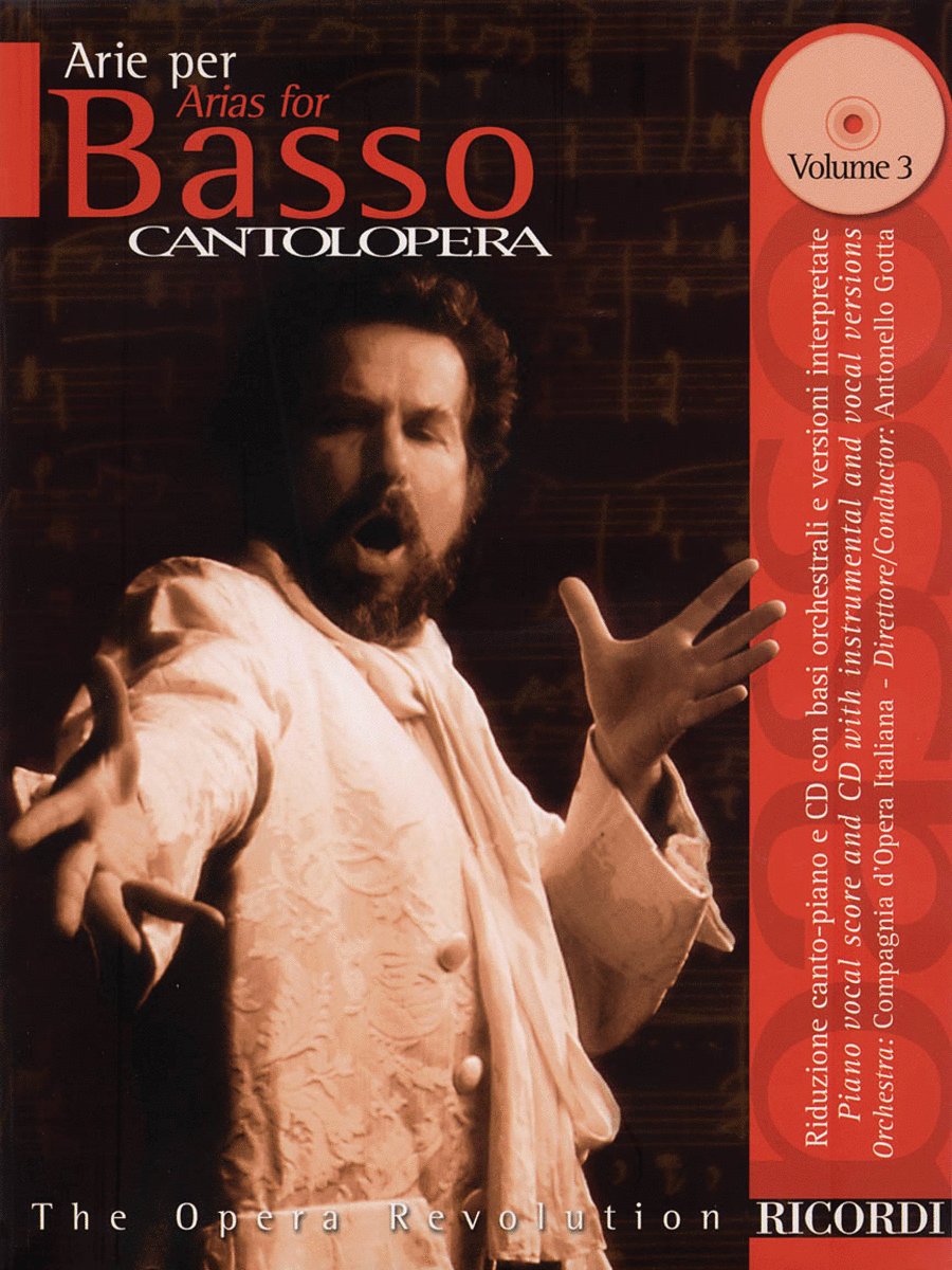 Arias for Bass Volume 3 Voice Solo scores gallery preview page 1